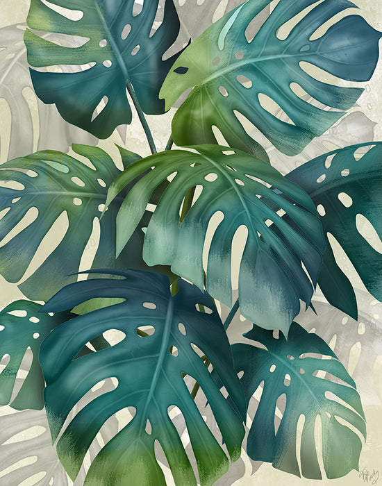 Vintage Sage Leaf Stachya No. 72 Botanical Art Print – Belle Maison Art
